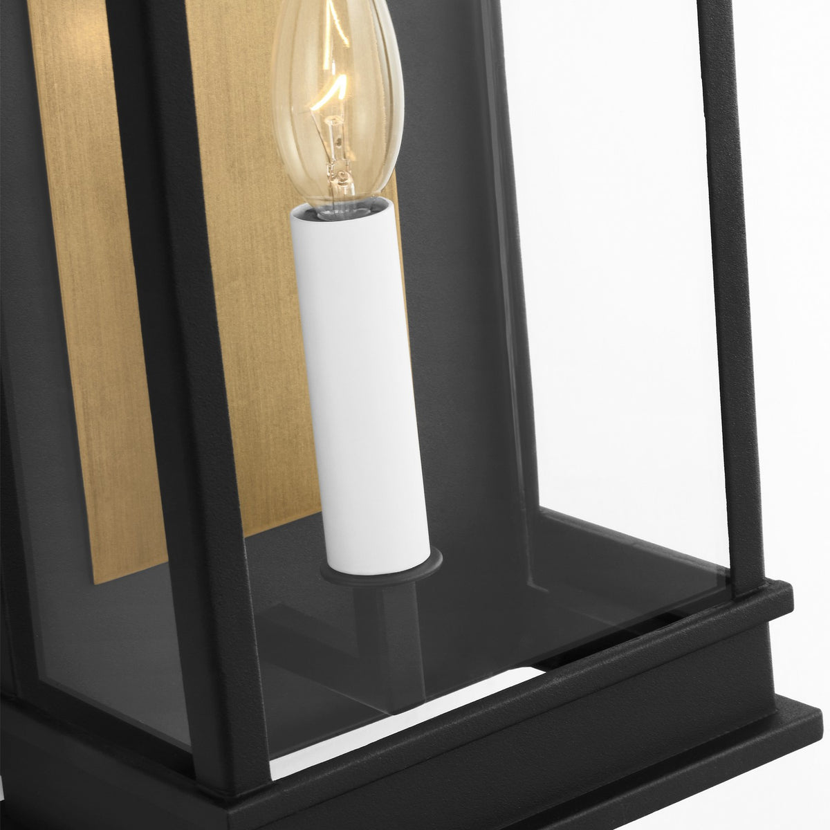 One Light Outdoor Wall Sconce — 13.13"