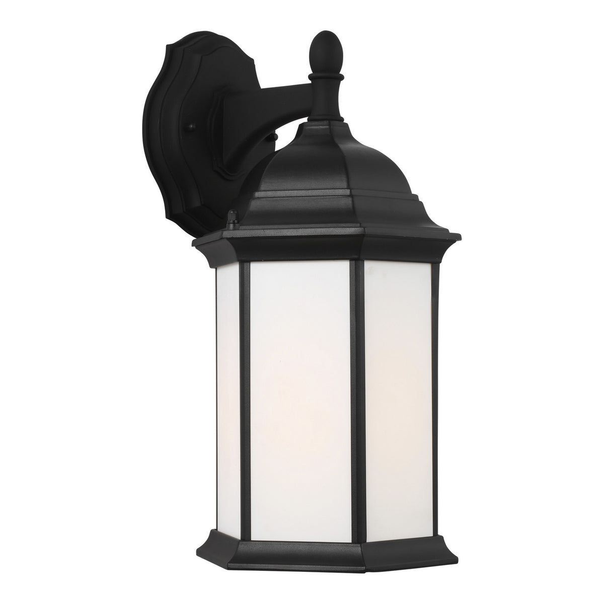 Sevier 16" Downlight Lantern — Satin Etched
