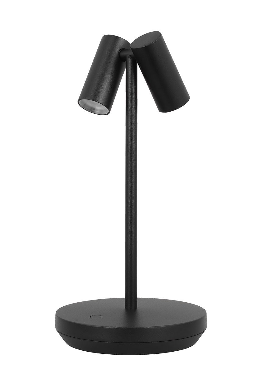 Doppia Short Accent Rechargeable Table Lamp