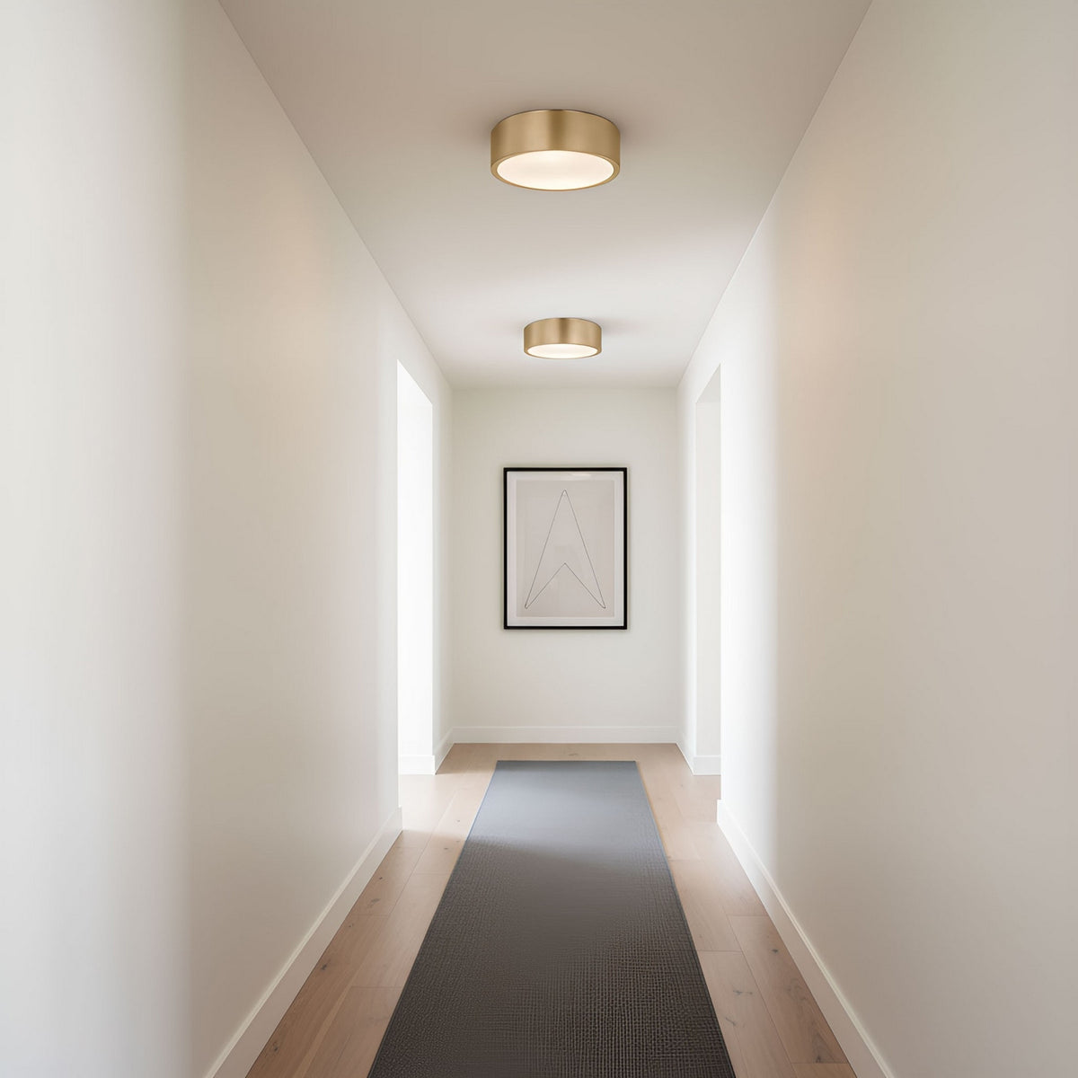 Albee Two Light Flush Mount