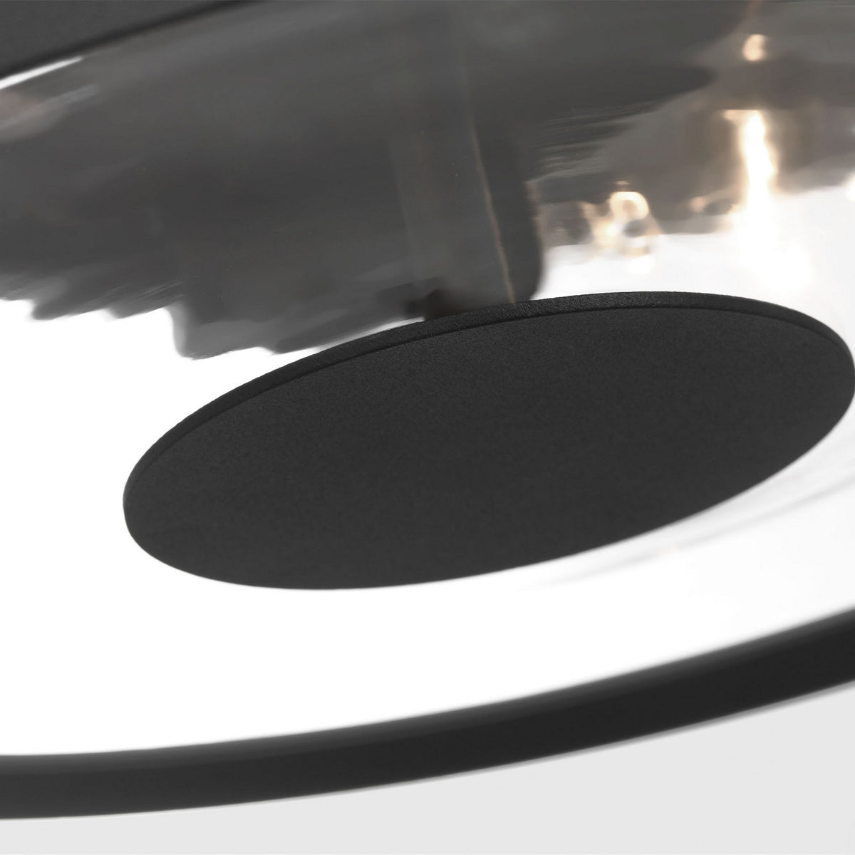Luning Two Light Flush Mount — Clear