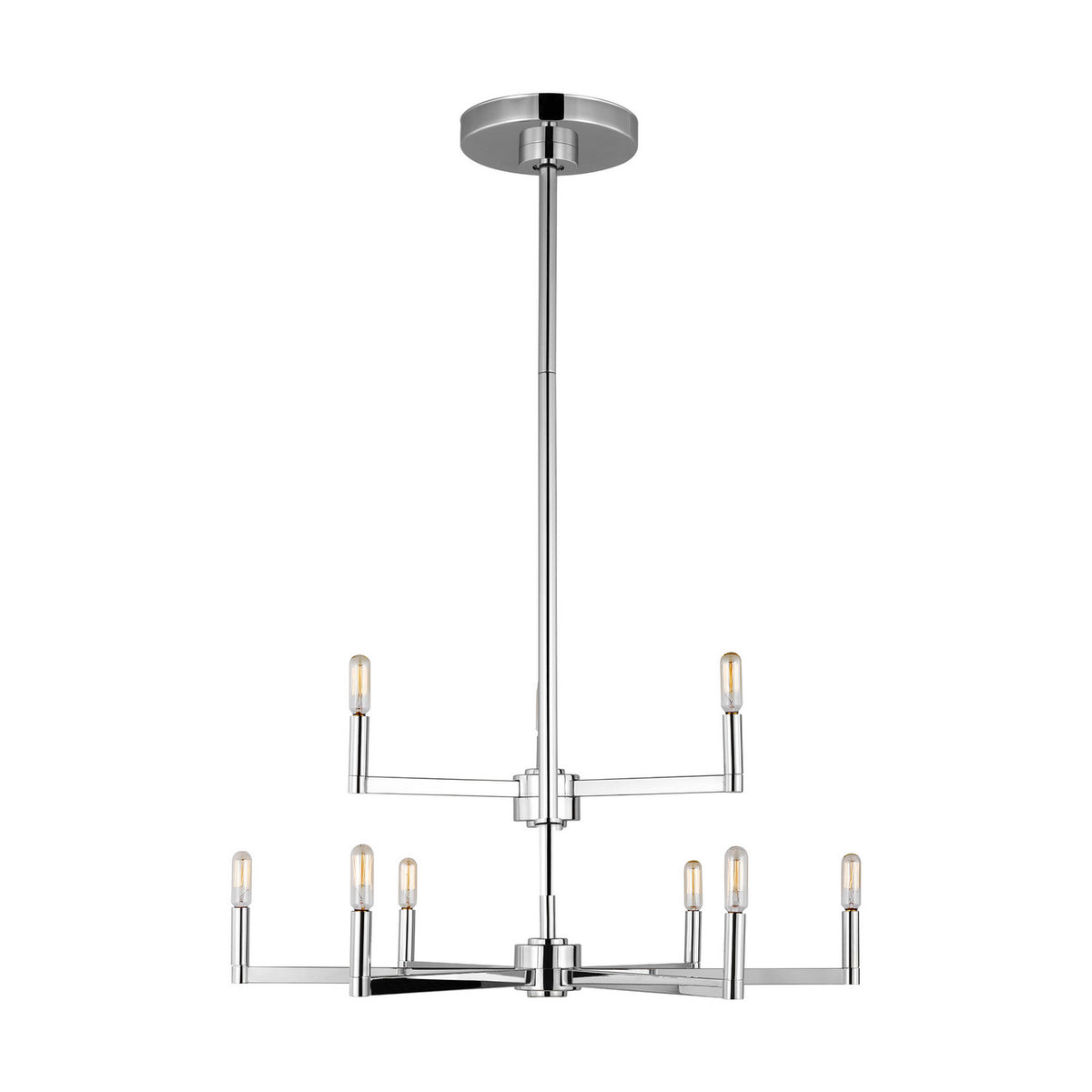 Nine Light Chandelier — 24.25", 60 W