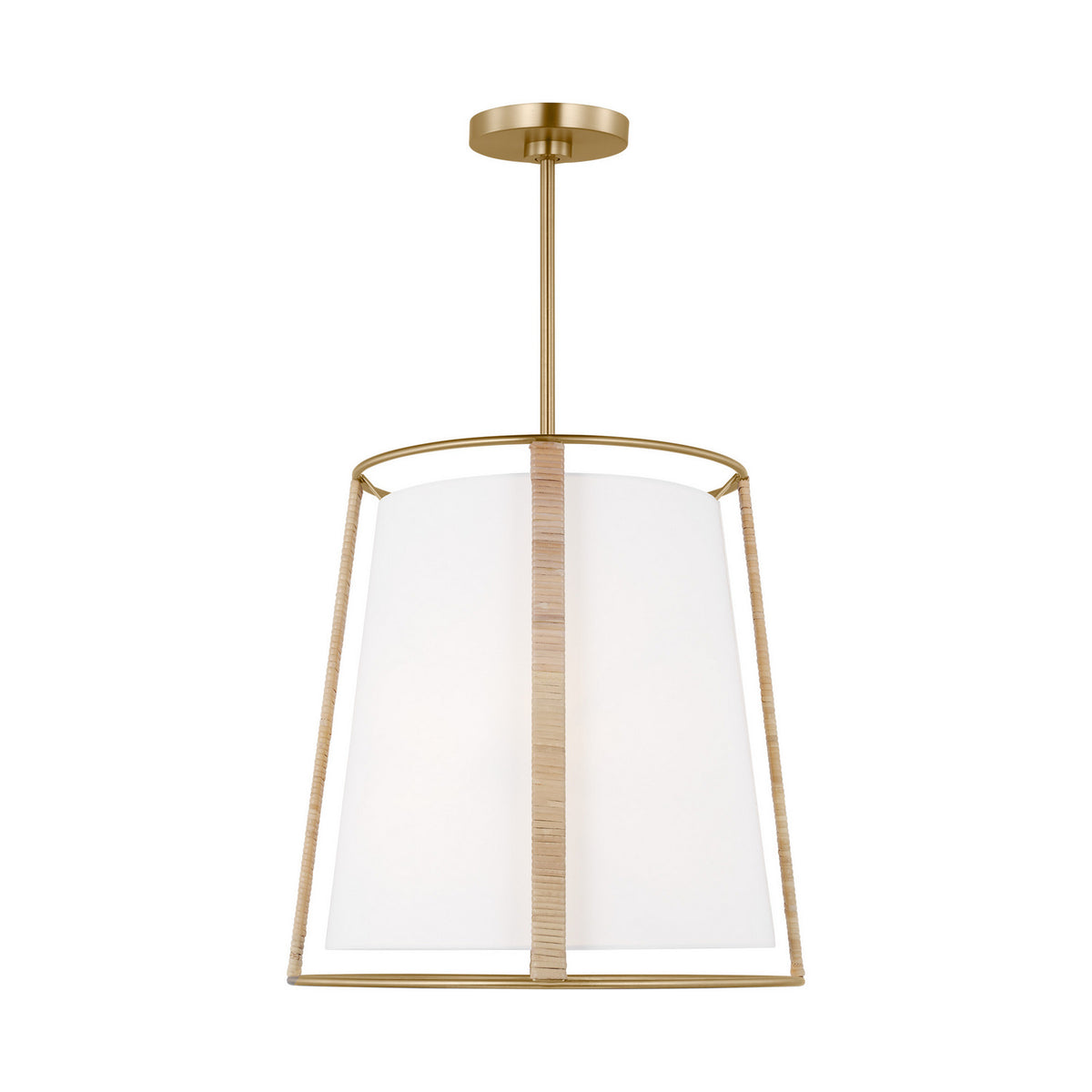 Two Light Pendant — White