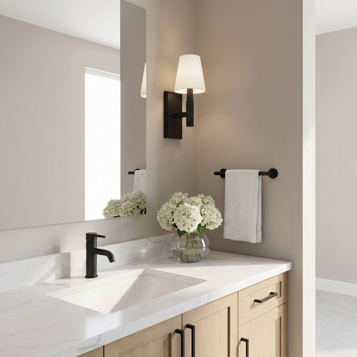 Beckham Classic Tall Bath Sconce