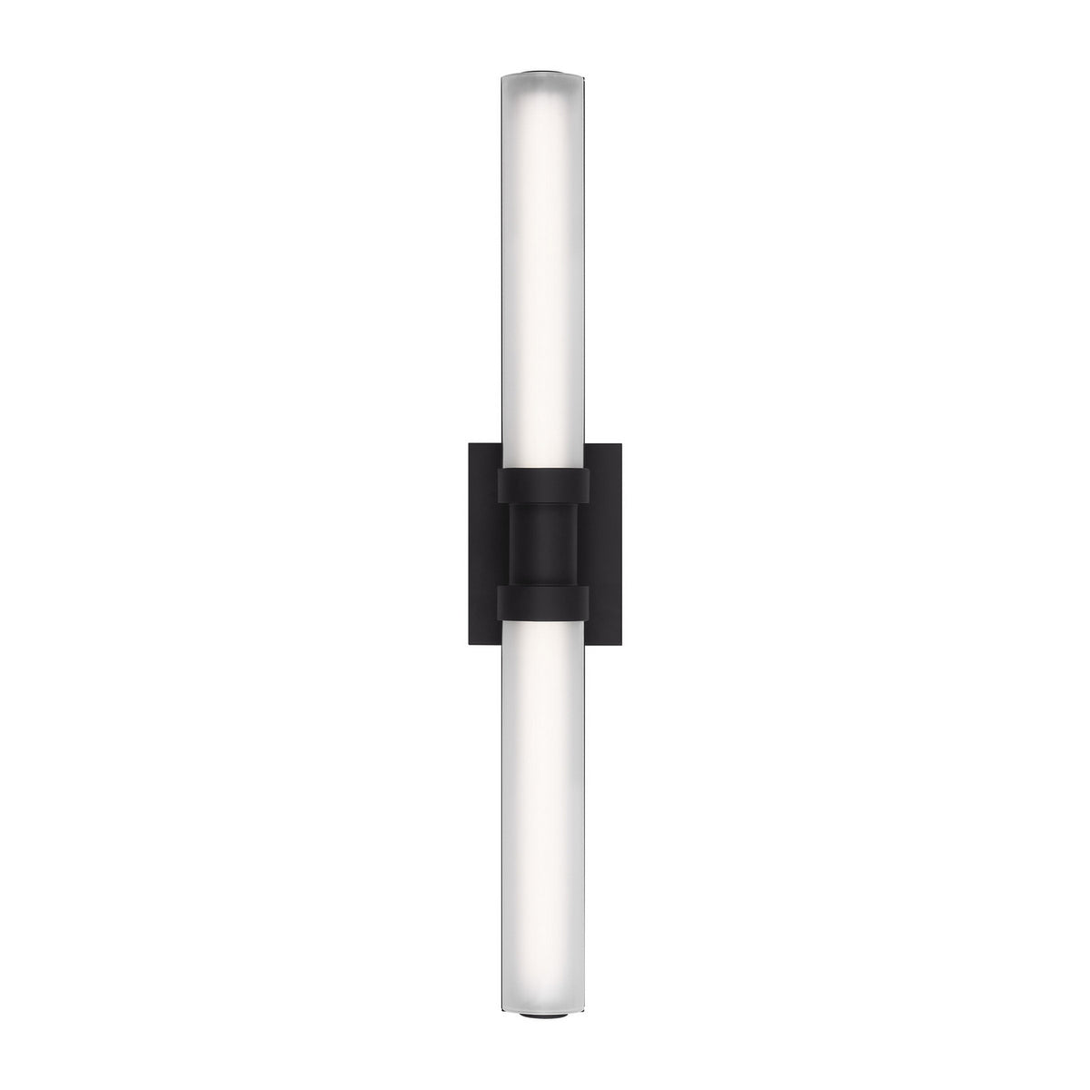 LED Bath Wall Sconce — W: 4.75" × H: 26.75" × D: 4.50"