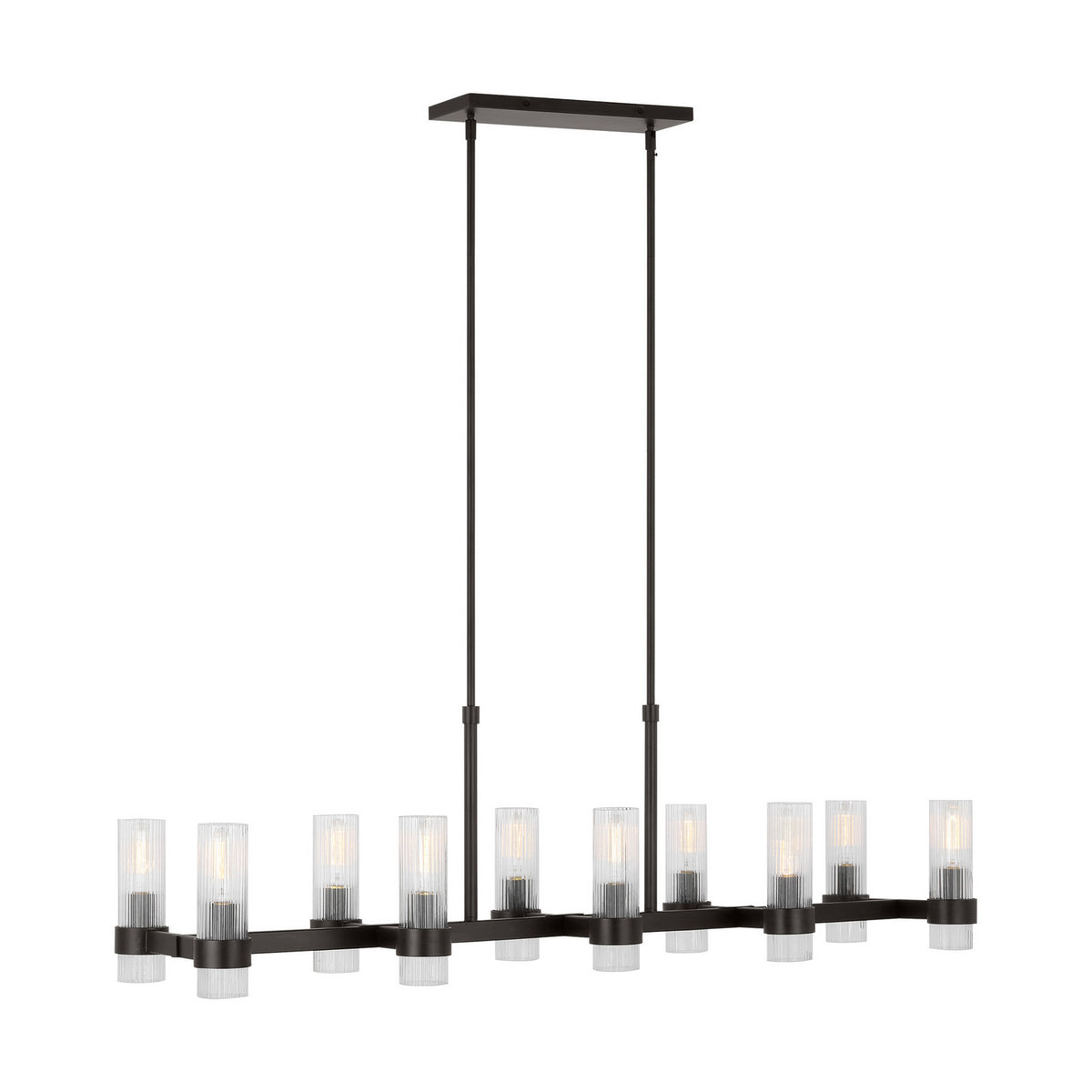 Ten Light Chandelier — 50"
