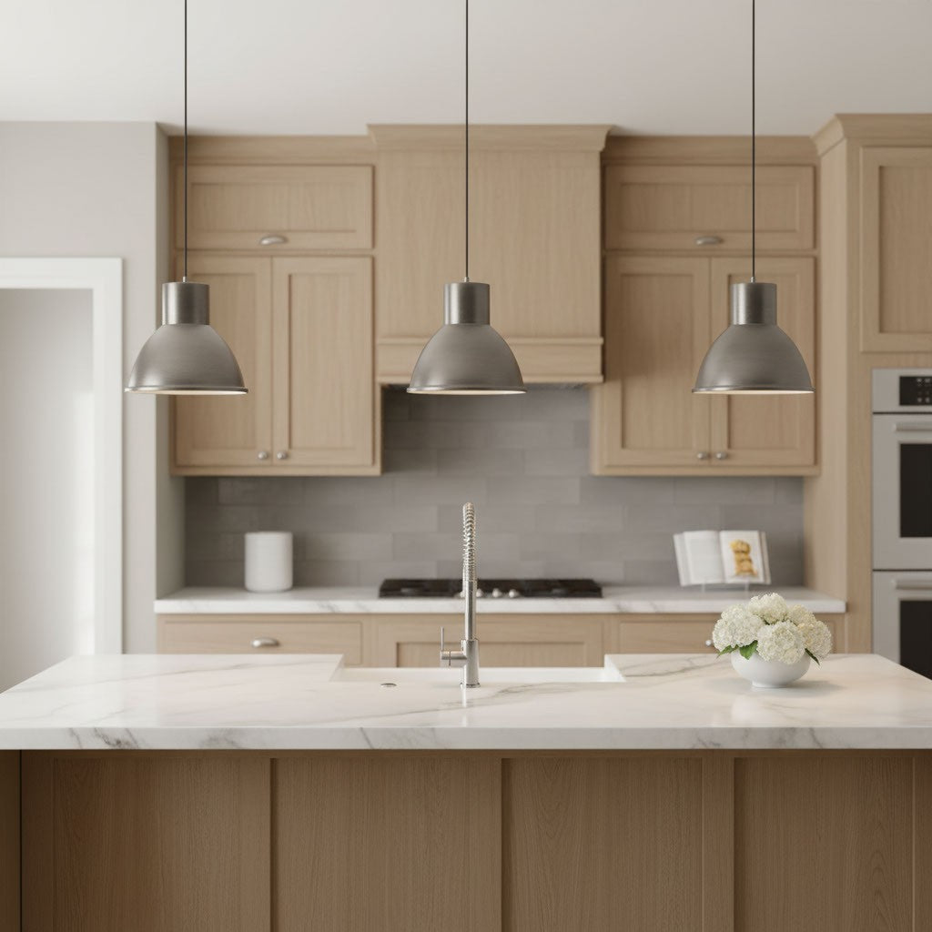 Division Street One Light Pendant
