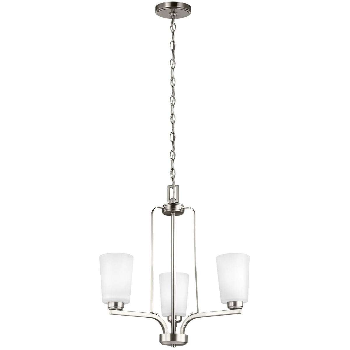 Franport Three Light Chandelier
