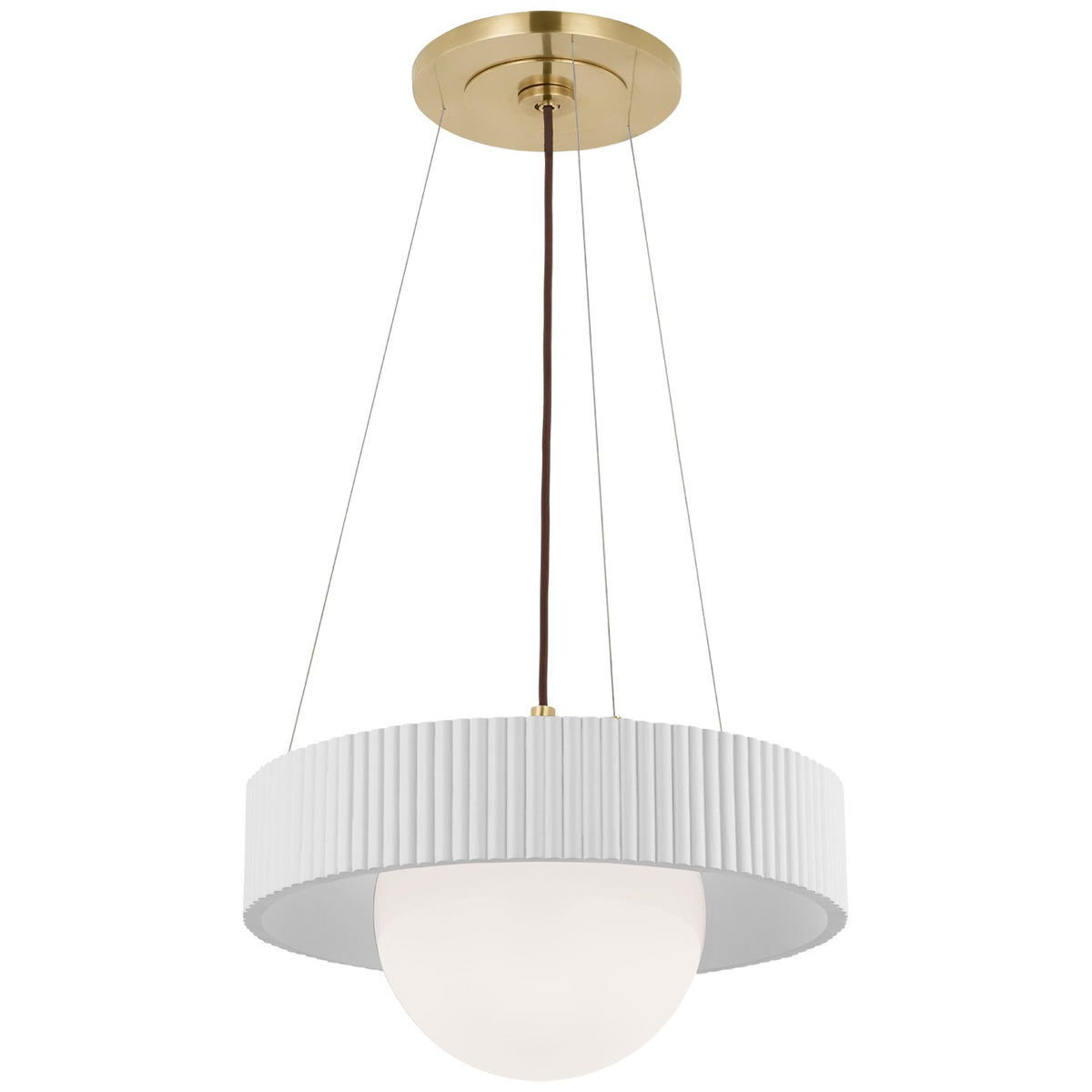 Arena 18" Ring and Globe Chandelier