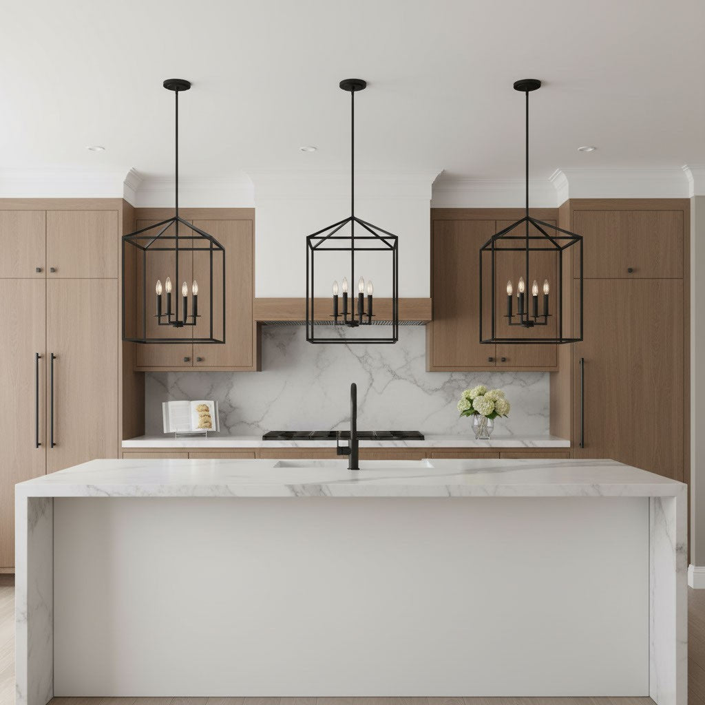 Perryton Four Light Hall/Foyer Pendant — 23.25"