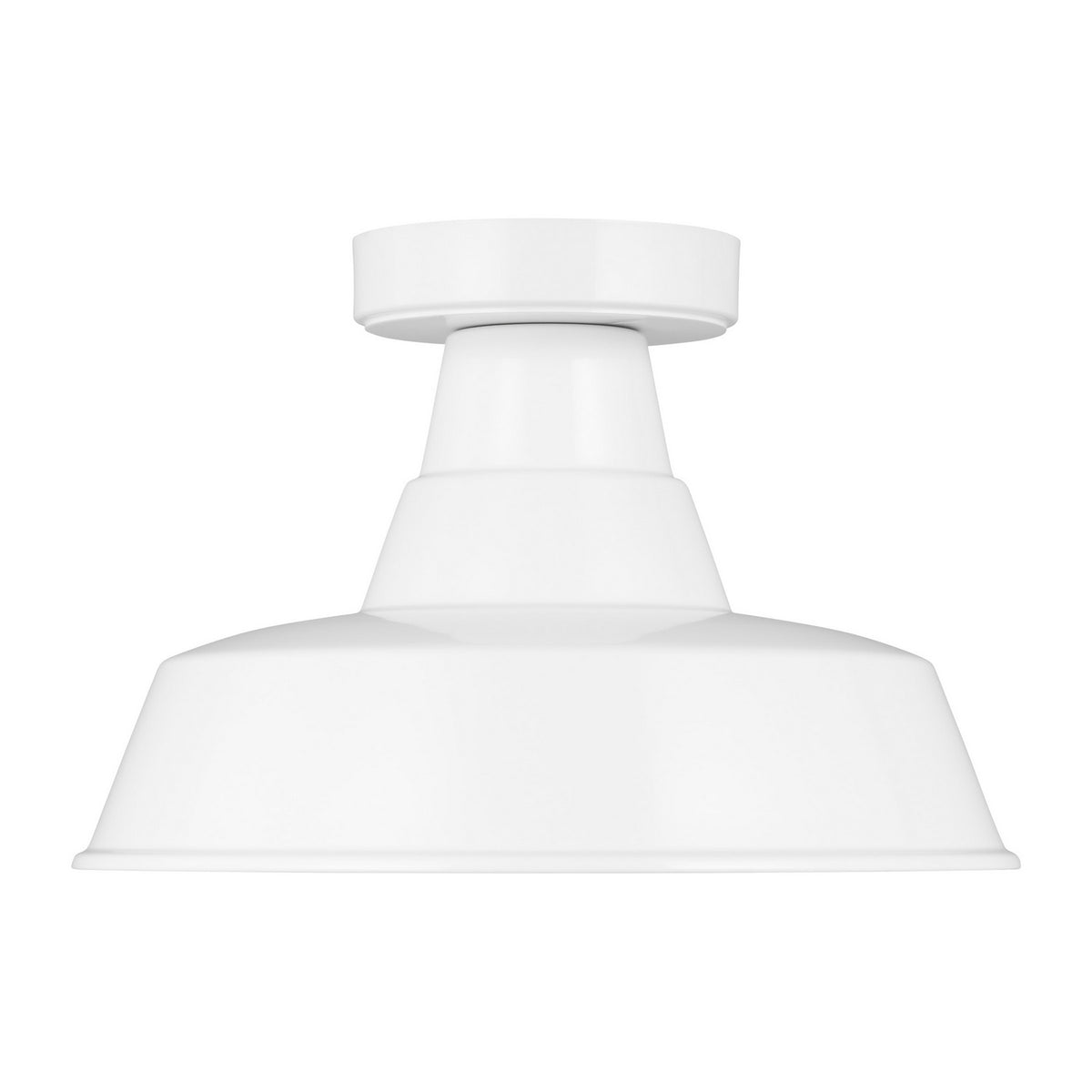 One Light Outdoor Flush Mount — 7.75", 9 W