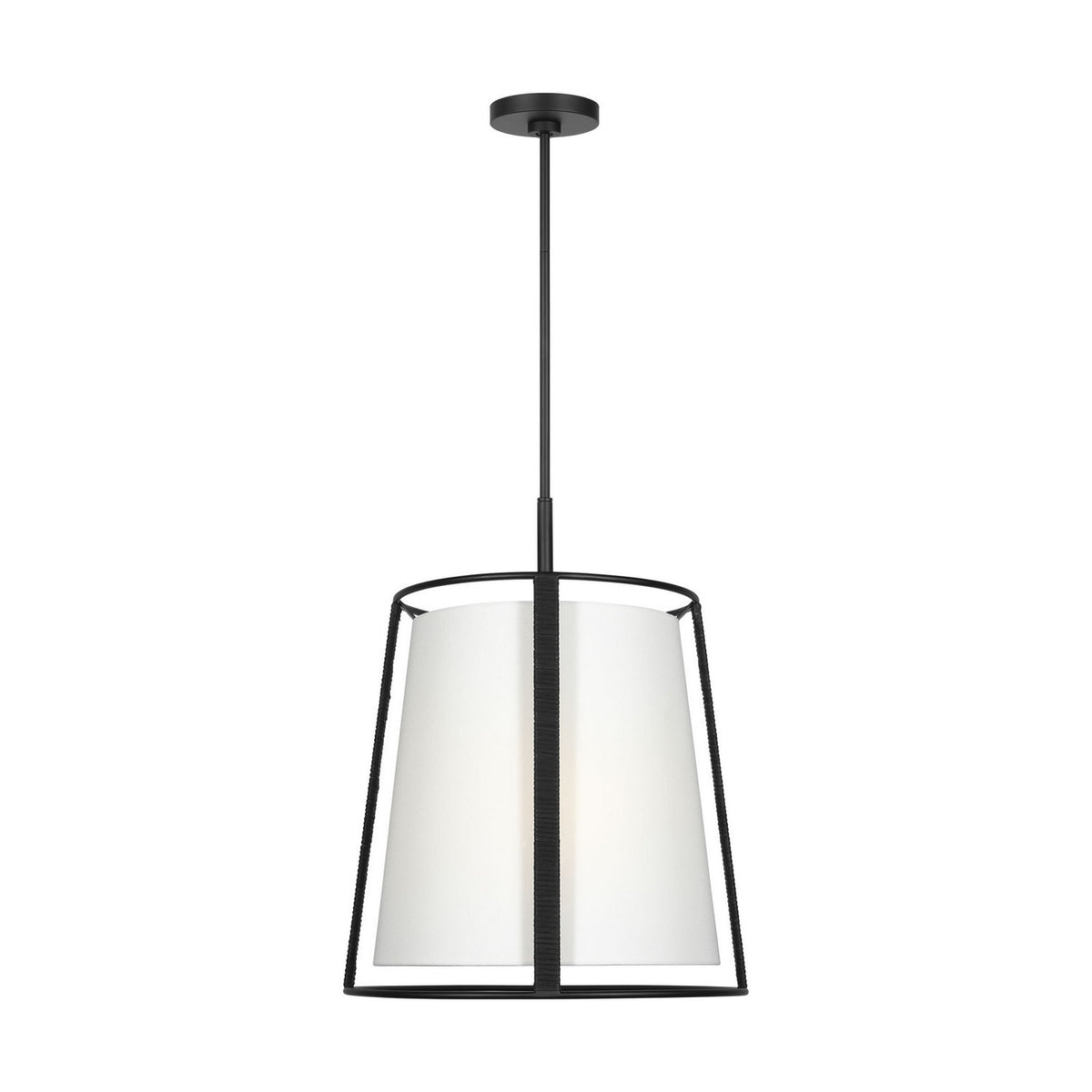 Two Light Pendant — White