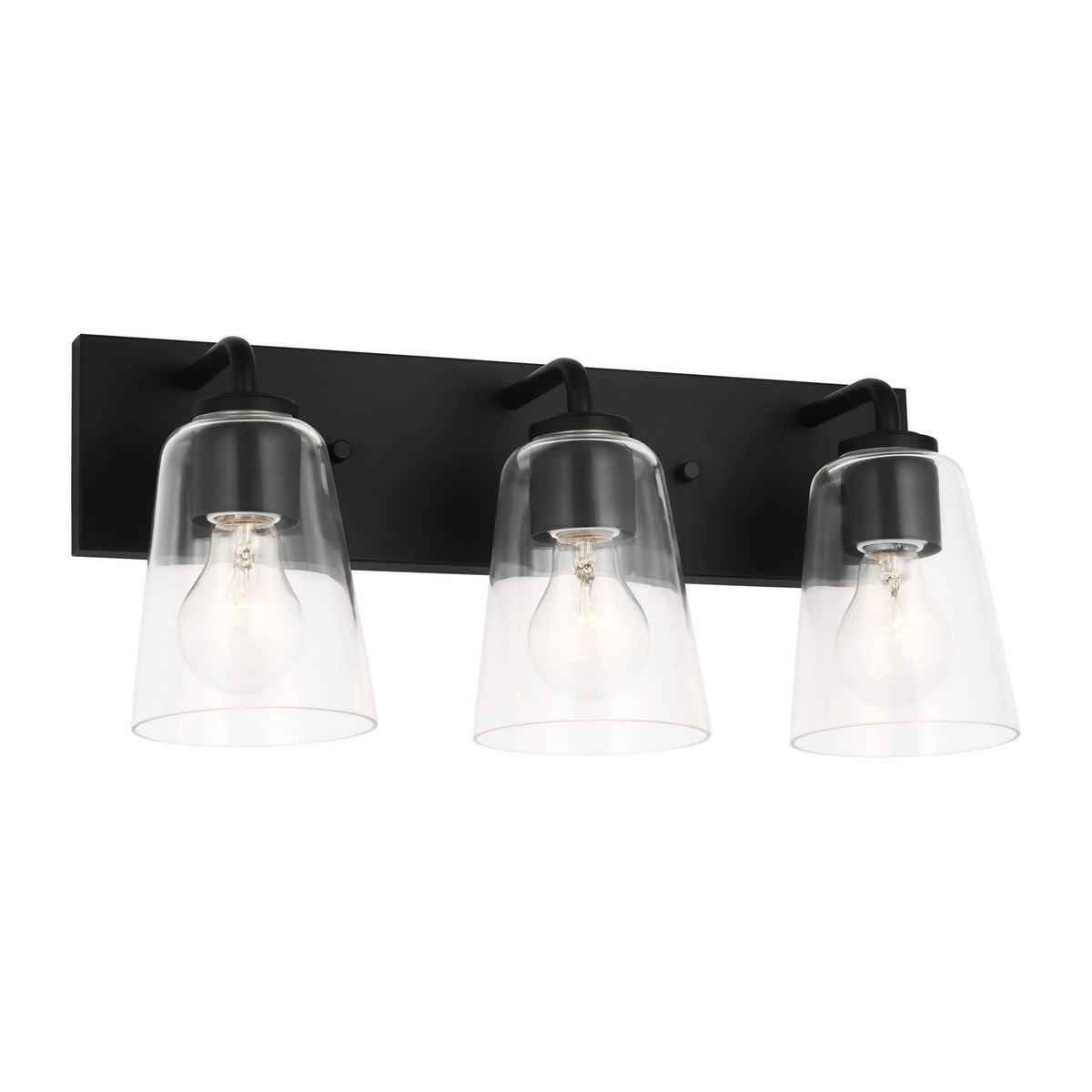 Miles Three Light Bath — Clear