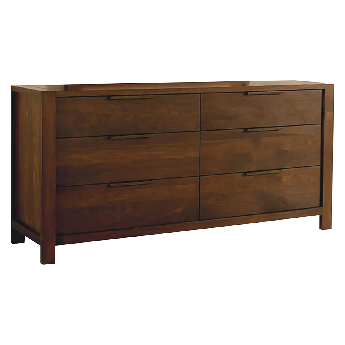 West Bros Phase Dresser in 80 Walnut, on white