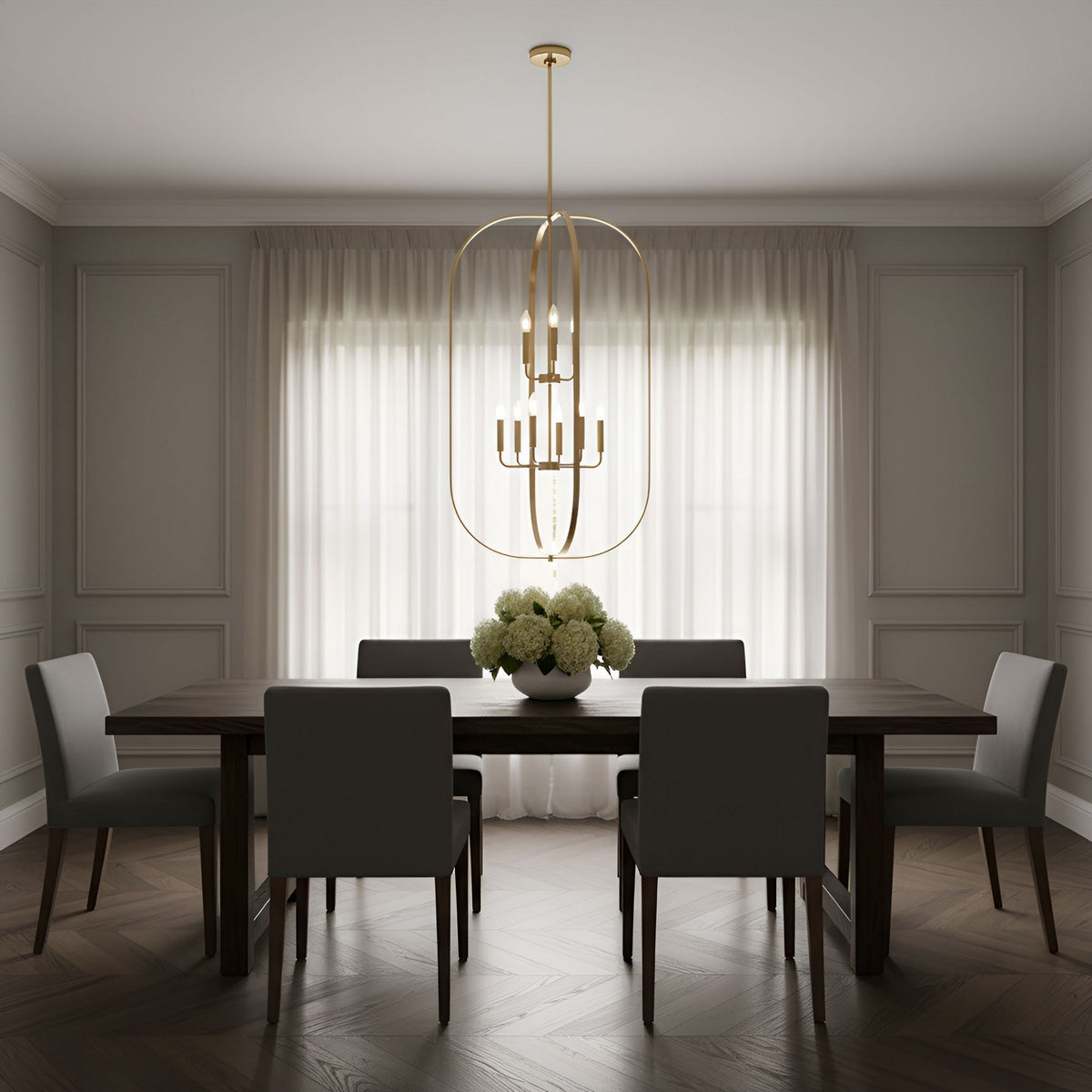 Loretto Nine Light Chandelier