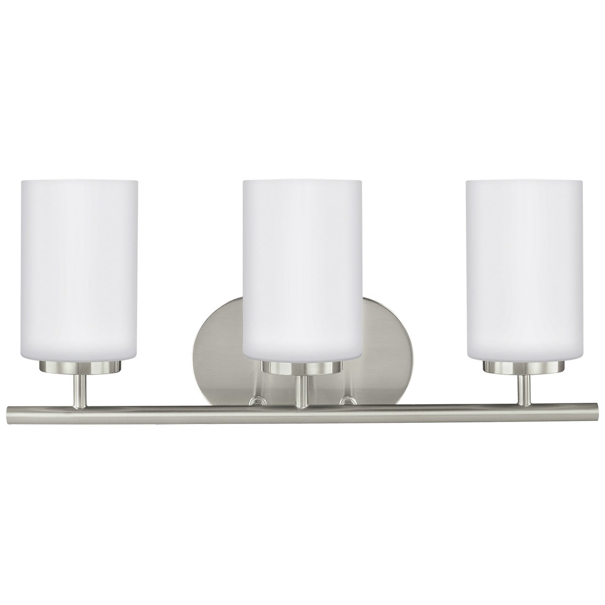 Oslo 3-Light Bath Sconce — Cased Opal Etched
