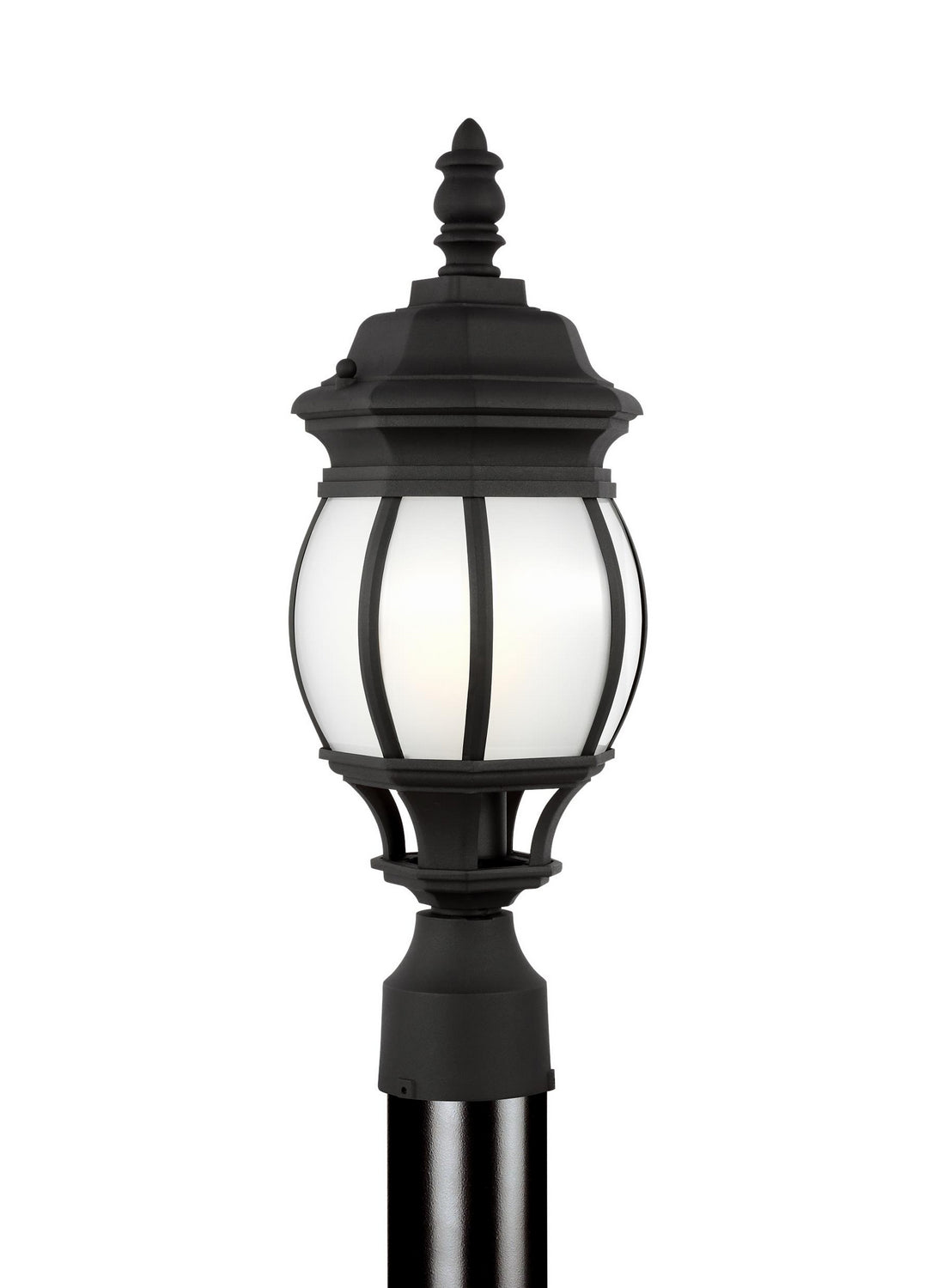 Wynfield Small Post Lantern — Frosted