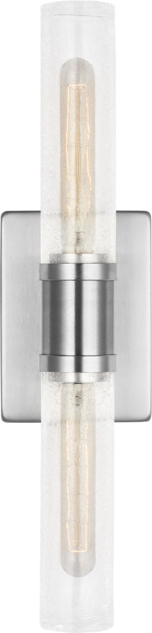 Keaton 20" Vanity Sconce — Crackle
