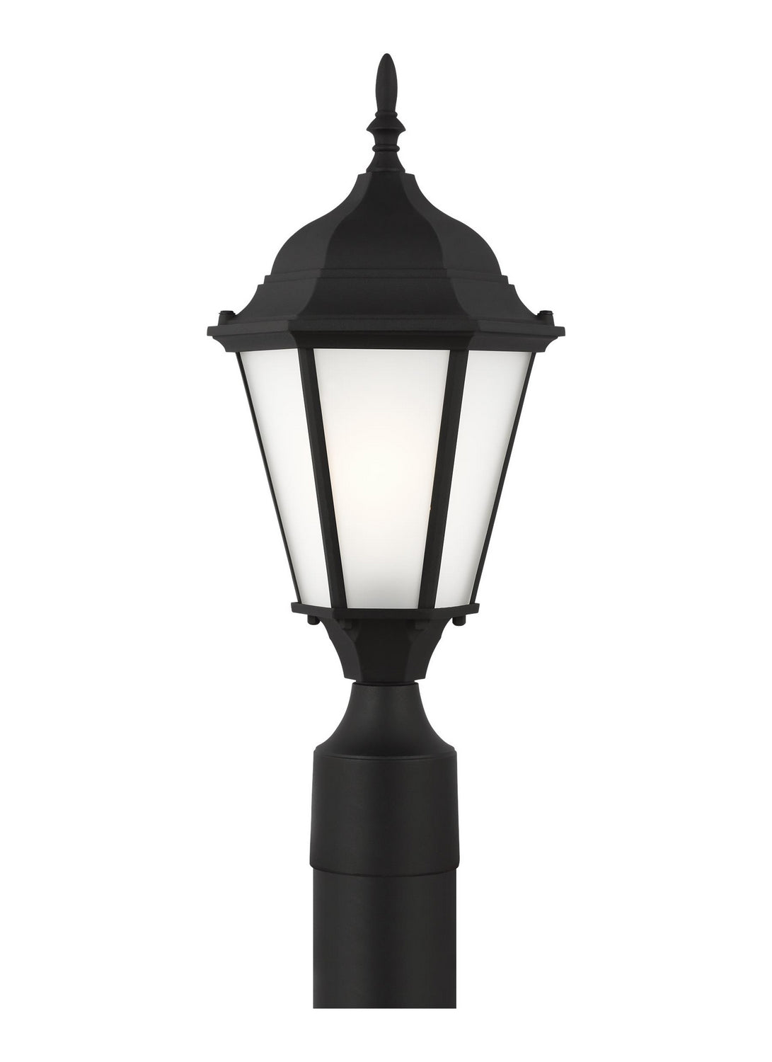One Light Outdoor Post Lantern — 17.88"