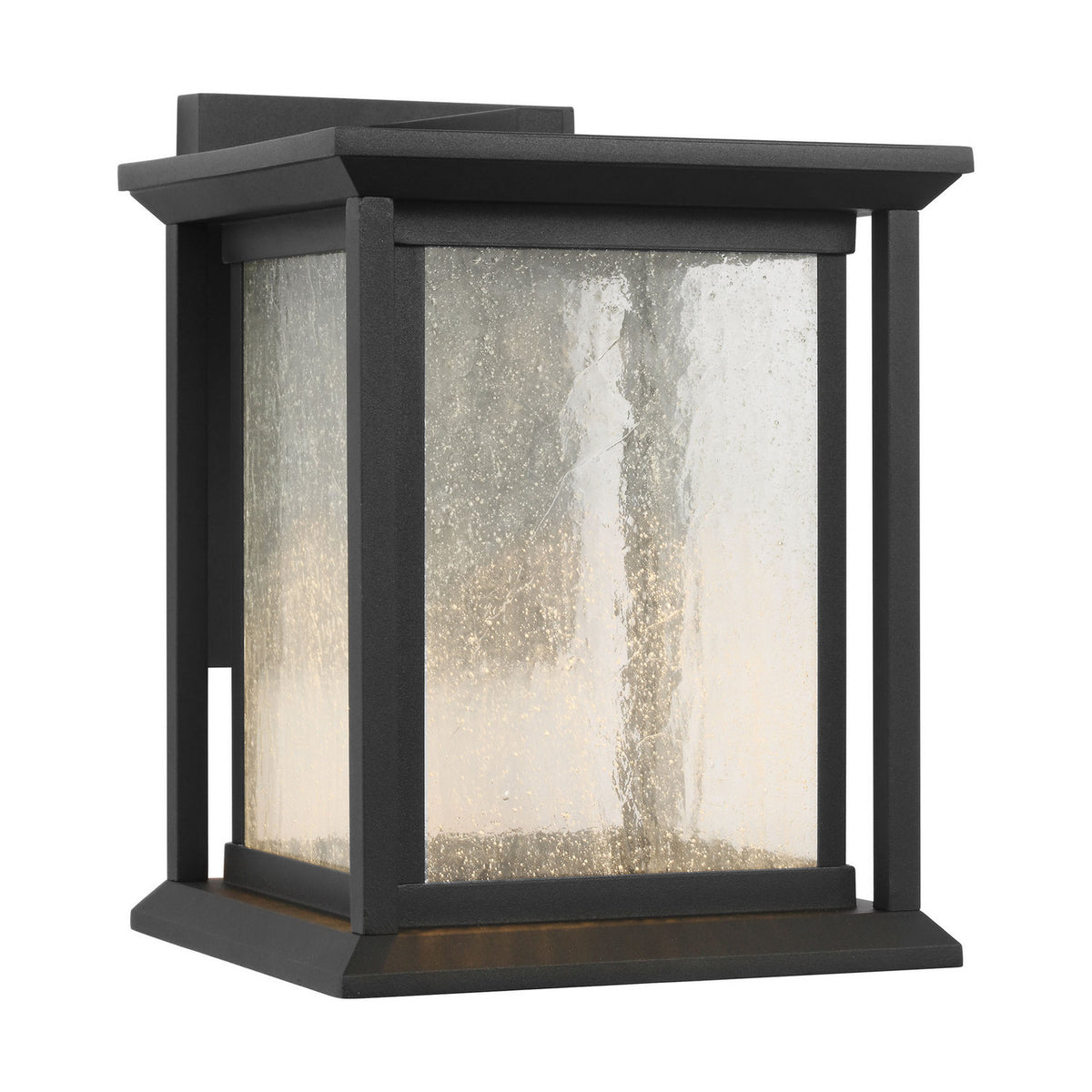 Audley 10" LED Lantern — Distressed Seeded