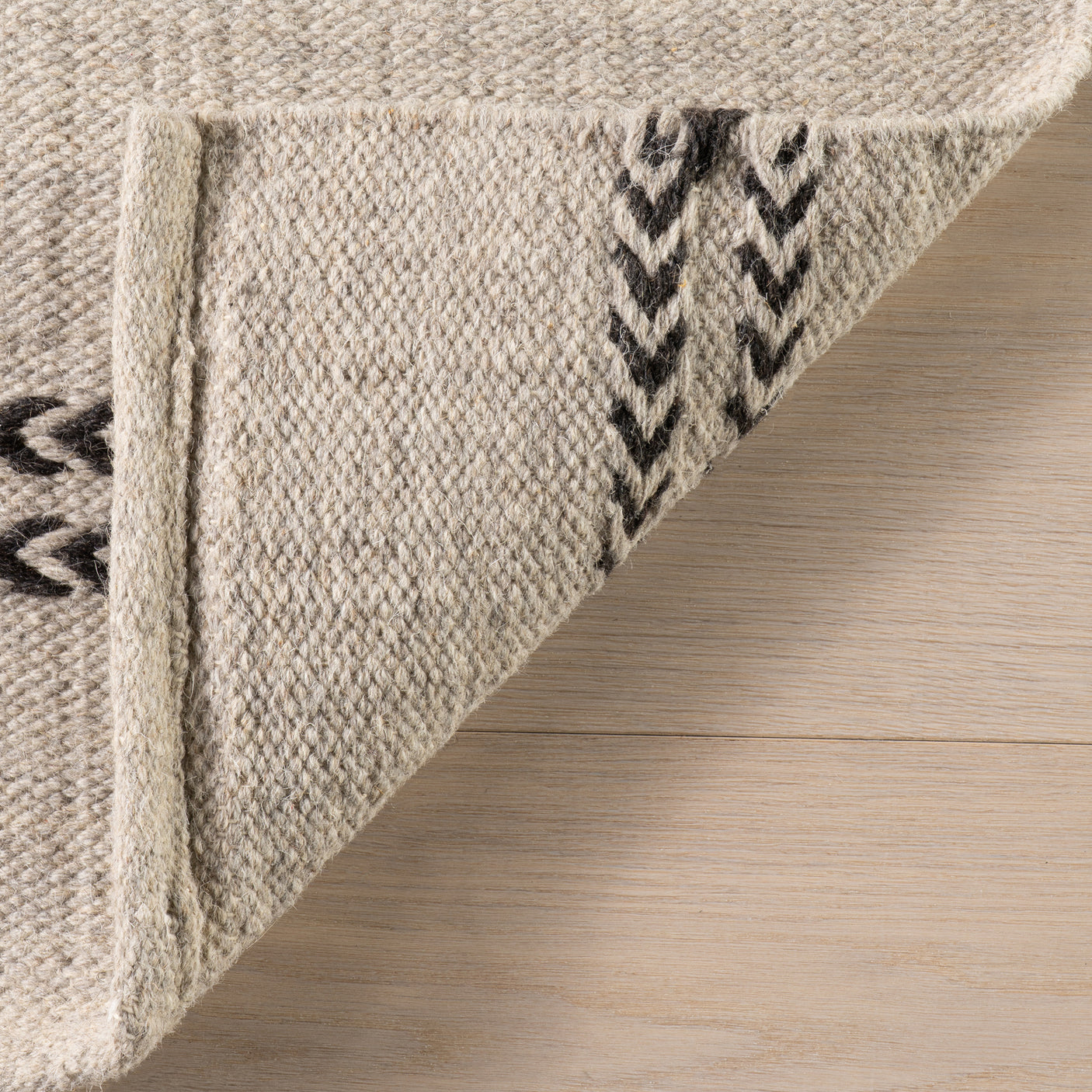 Nate Berkus York Striped Wool Cozy Area Rug