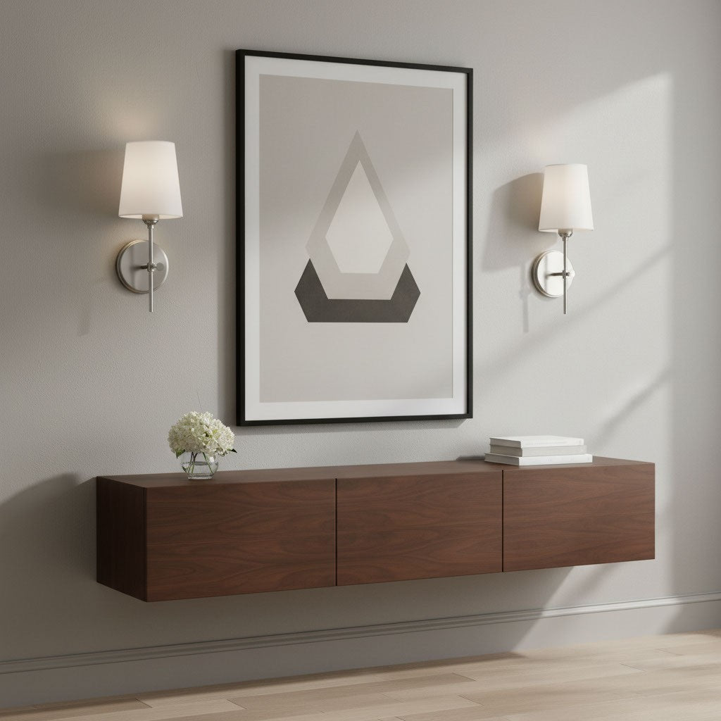 One Light Wall / Bath Sconce — 14.25", 60 W