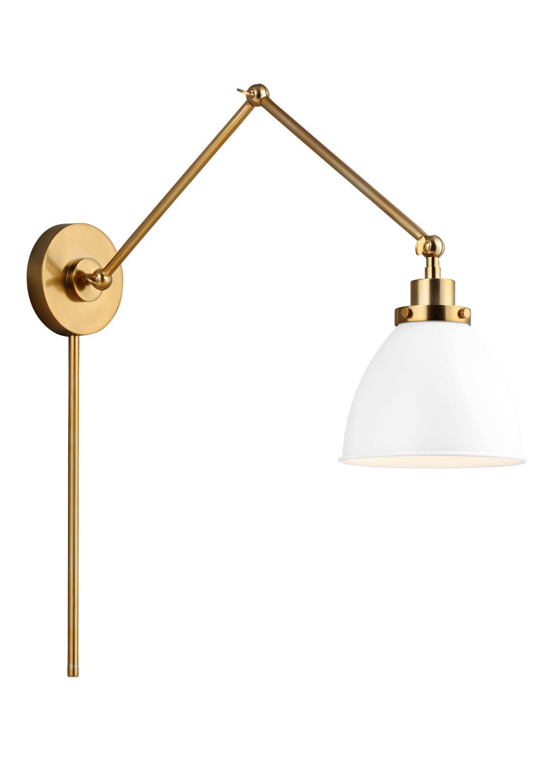 Wellfleet Two-Arm Dome Sconce