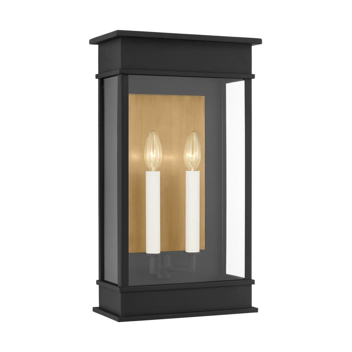 Two Light Outdoor Wall Sconce — 22.75"