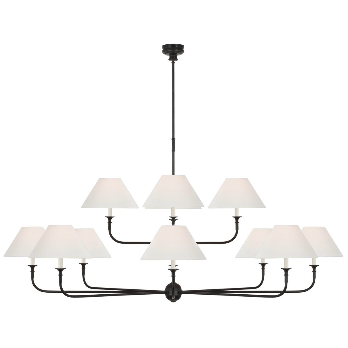 Piaf Oversized Two Tier Chandelier