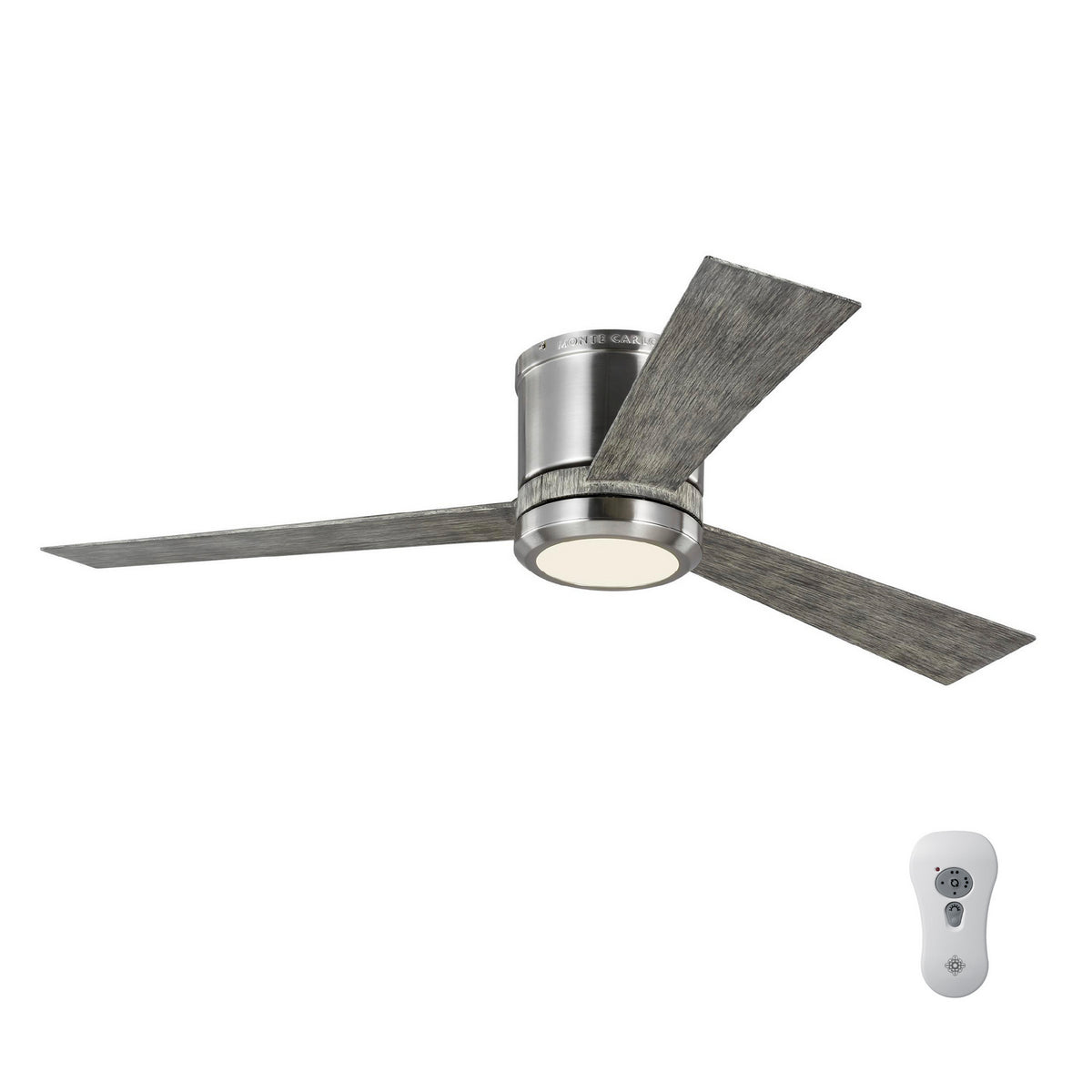 Clarity 52" Semi Flush LED Ceiling Fan