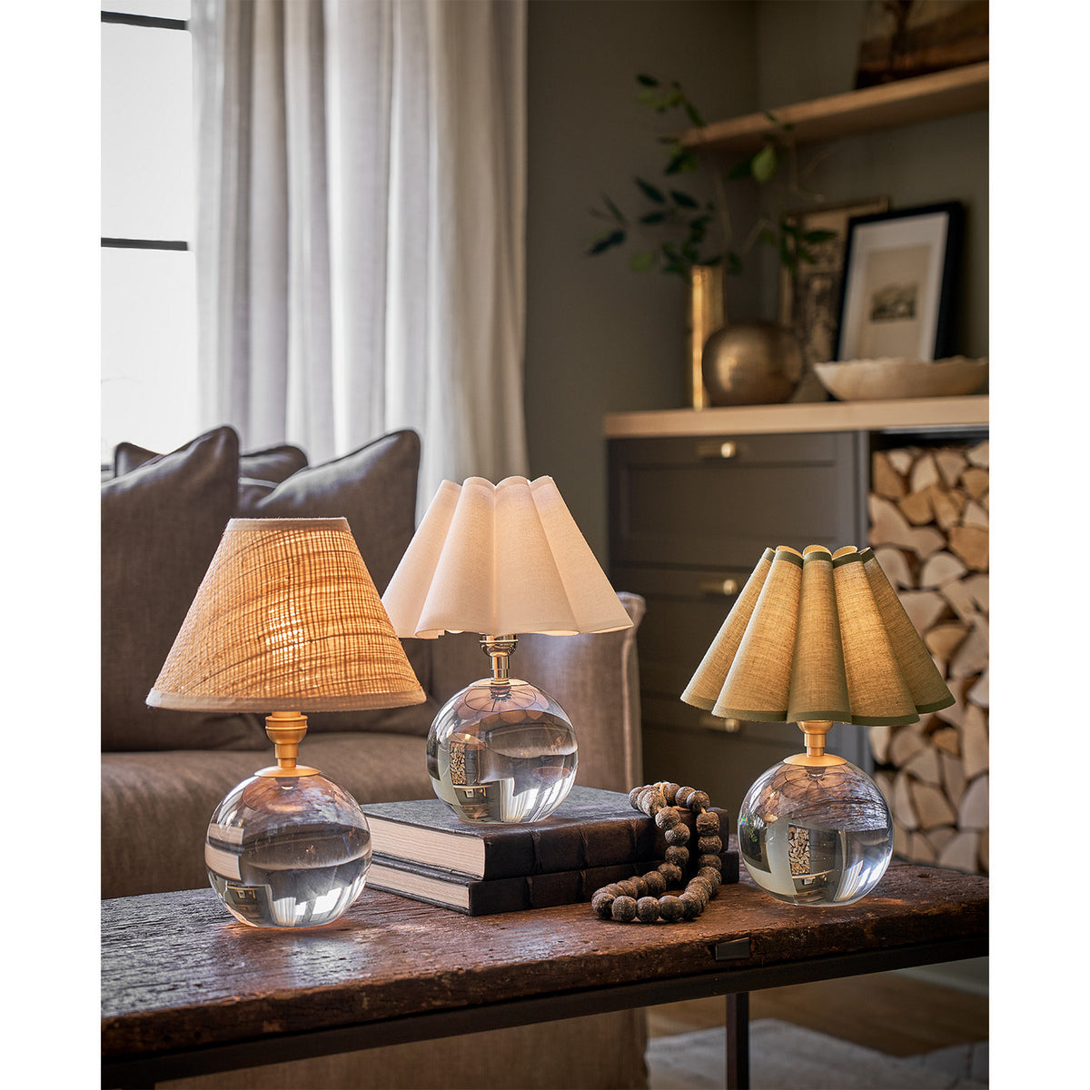 Giorgio One Light Mini Lamp — Clear