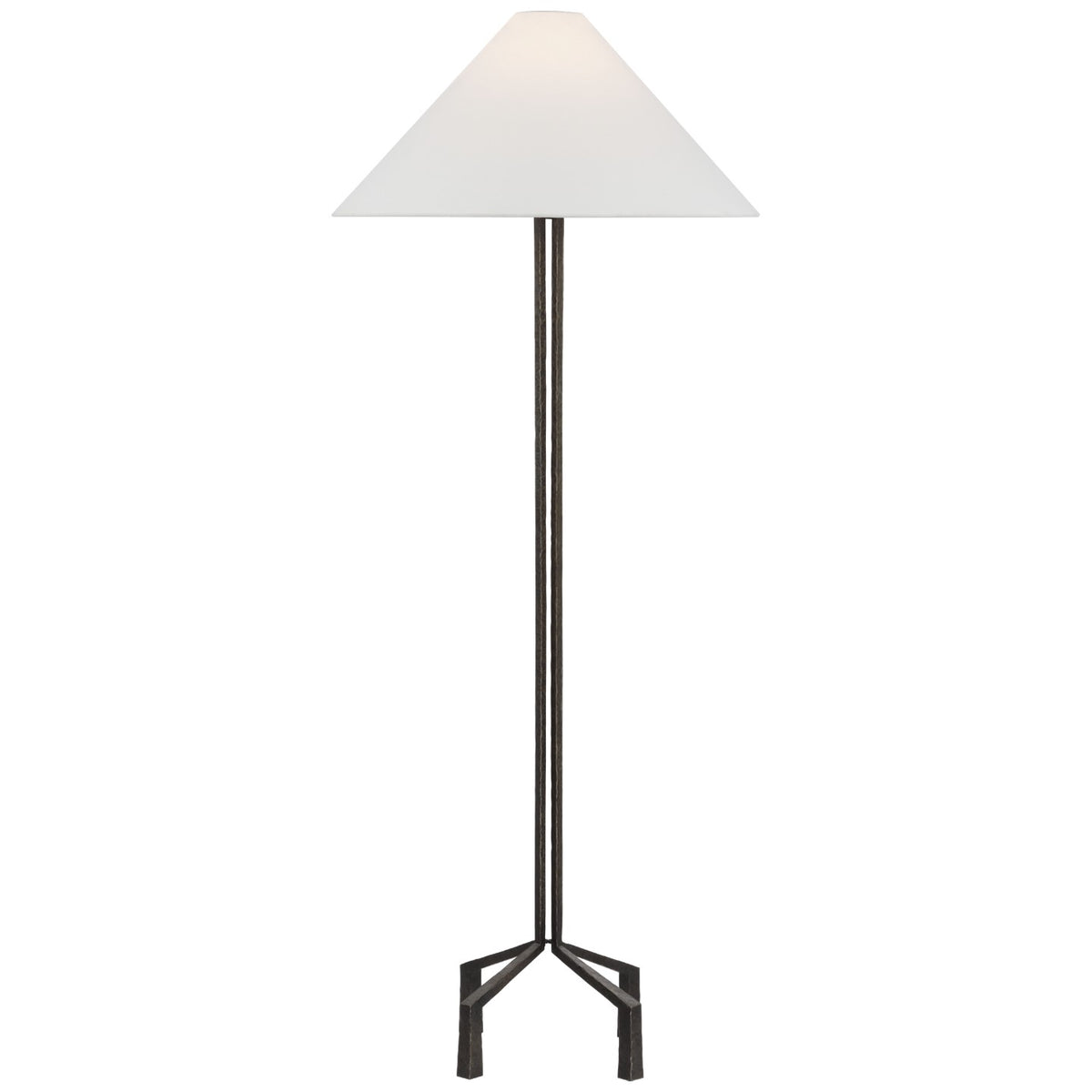 LED Floor Lamp — W: 25.25" × H: 62.25"