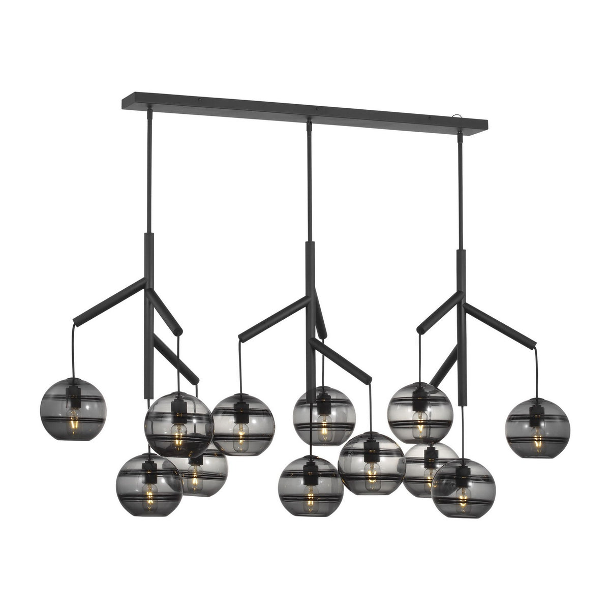12 Light Chandelier — 30.00"