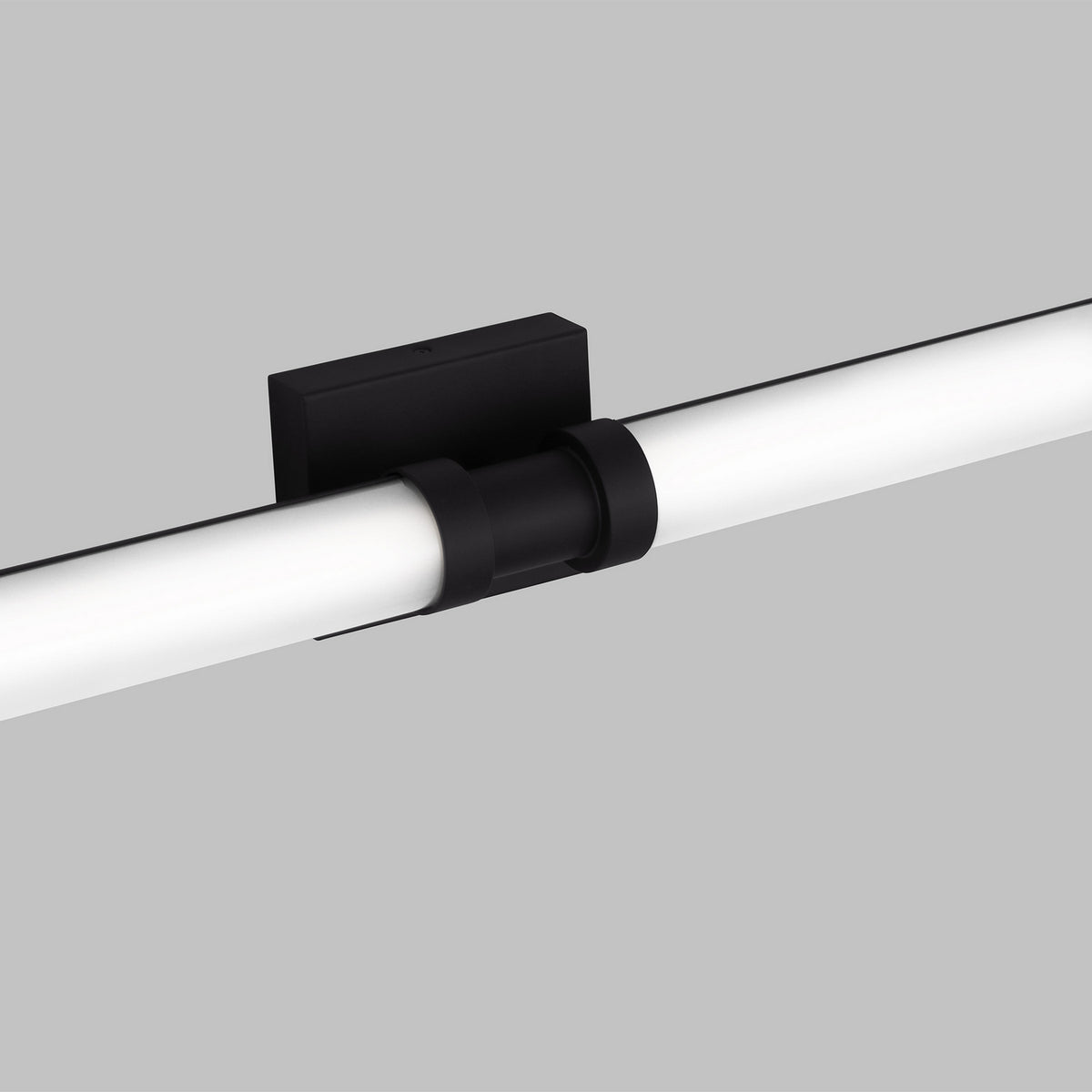 LED Bath Wall Sconce — W: 4.75" × H: 26.75" × D: 4.50"