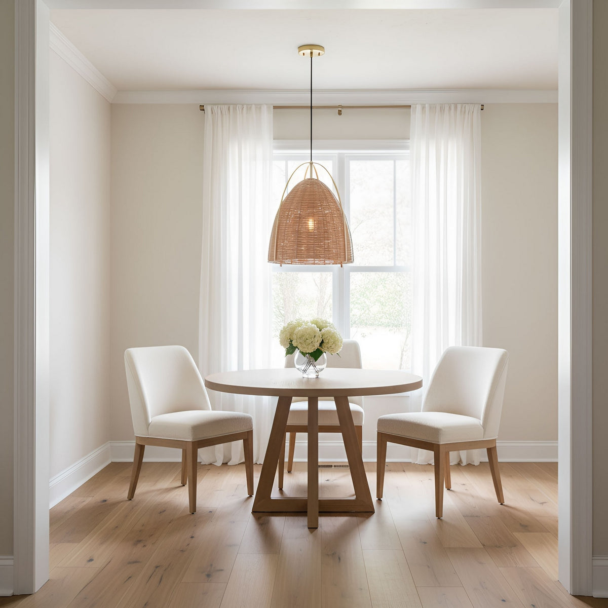 Norman Large Wicker Pendant