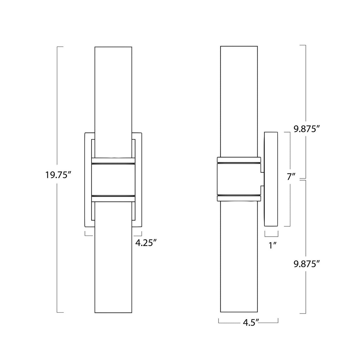 Emmett Two Light Wall Sconce