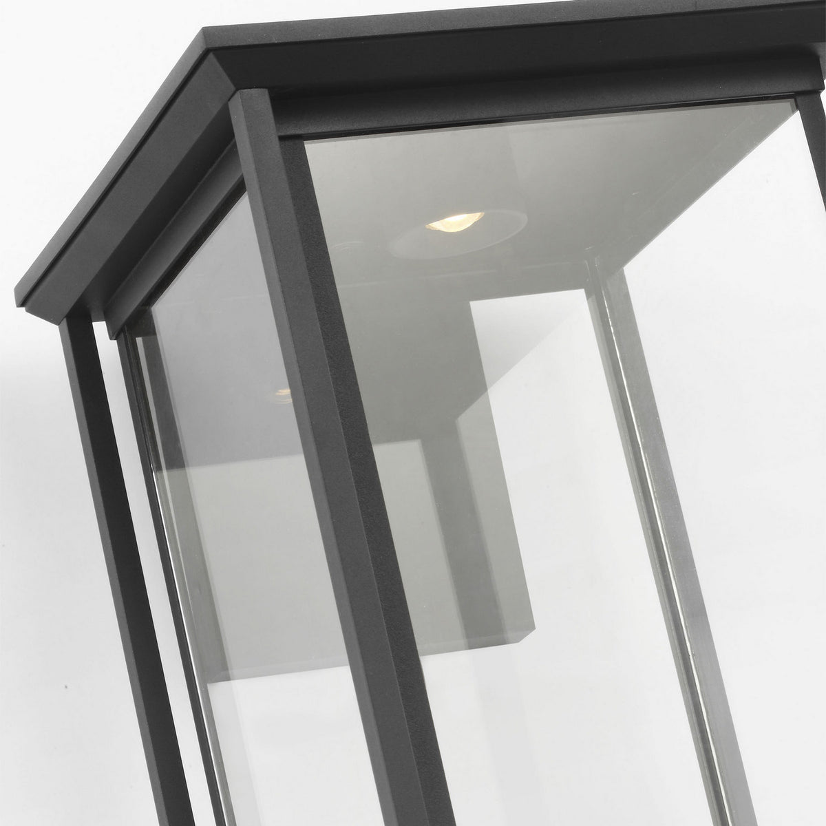 Audley 24" LED Lantern — Clear