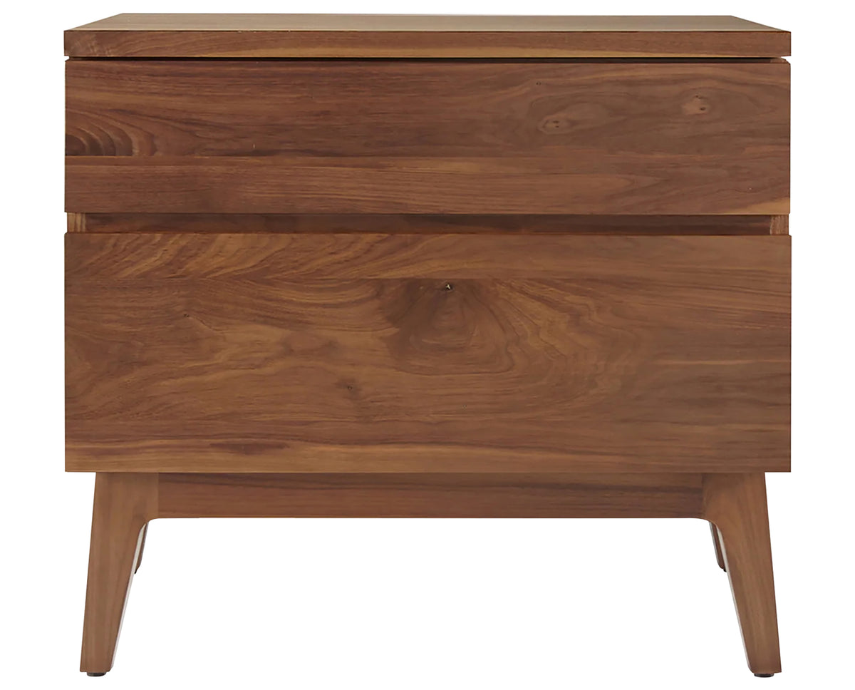 West Bros Serra Bedside Chest in 79 Toast