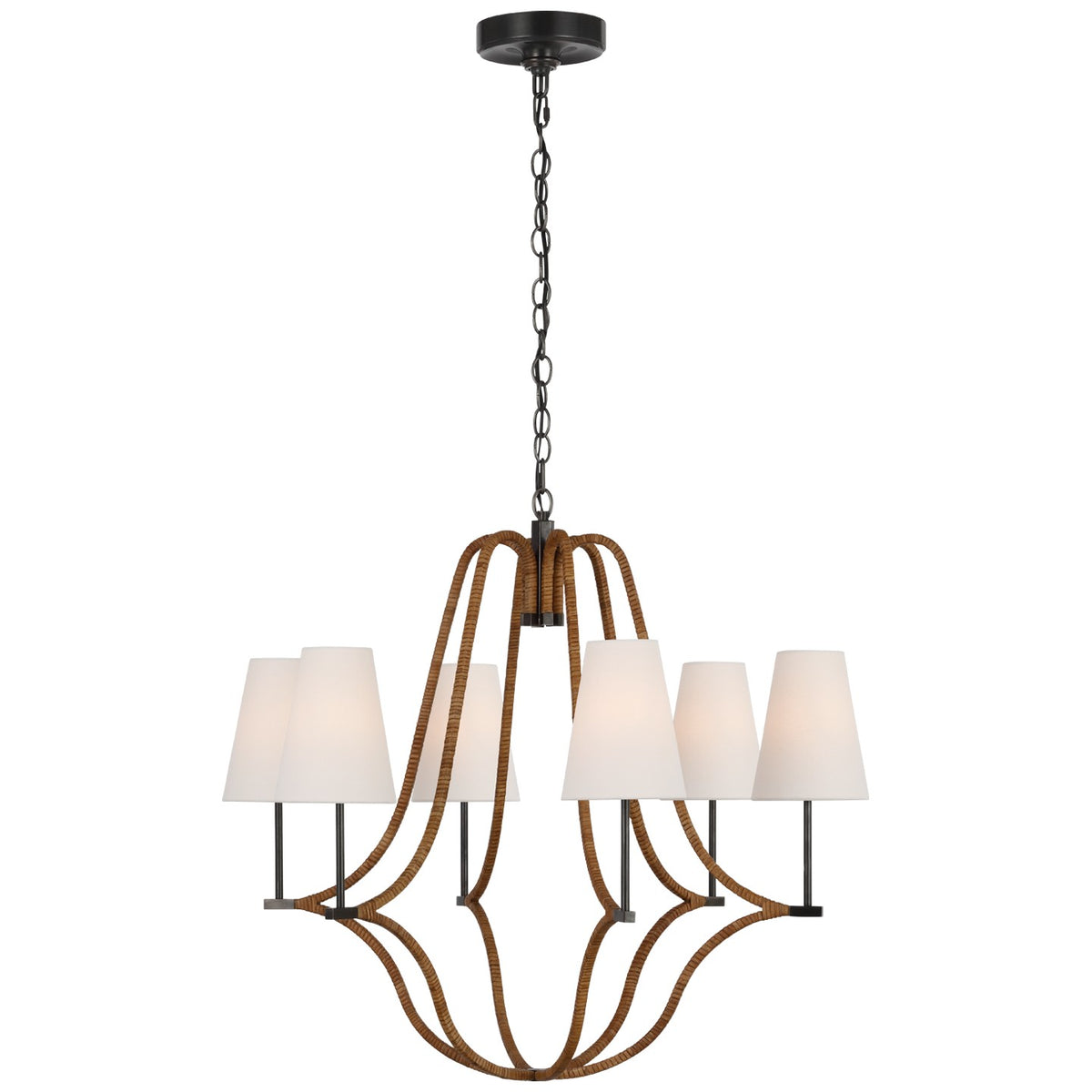 Biscayne Large Wrapped Chandelier