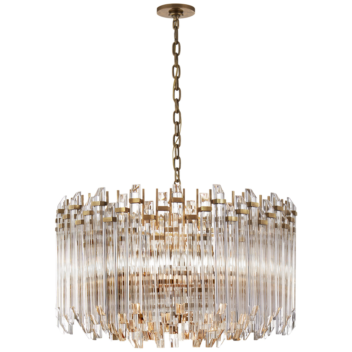 Adele Large Wide Drum Chandelier