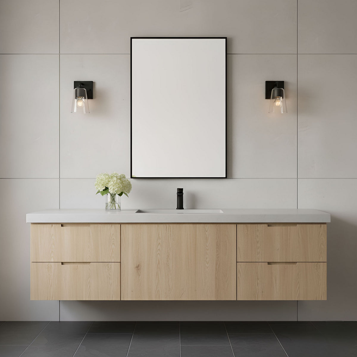 Miles One Light Bath — Clear
