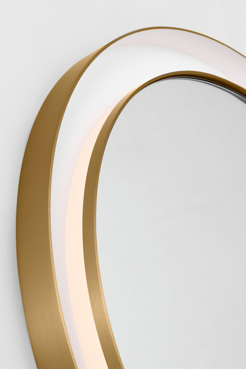 Chopin 24" Round Illuminated Mirror