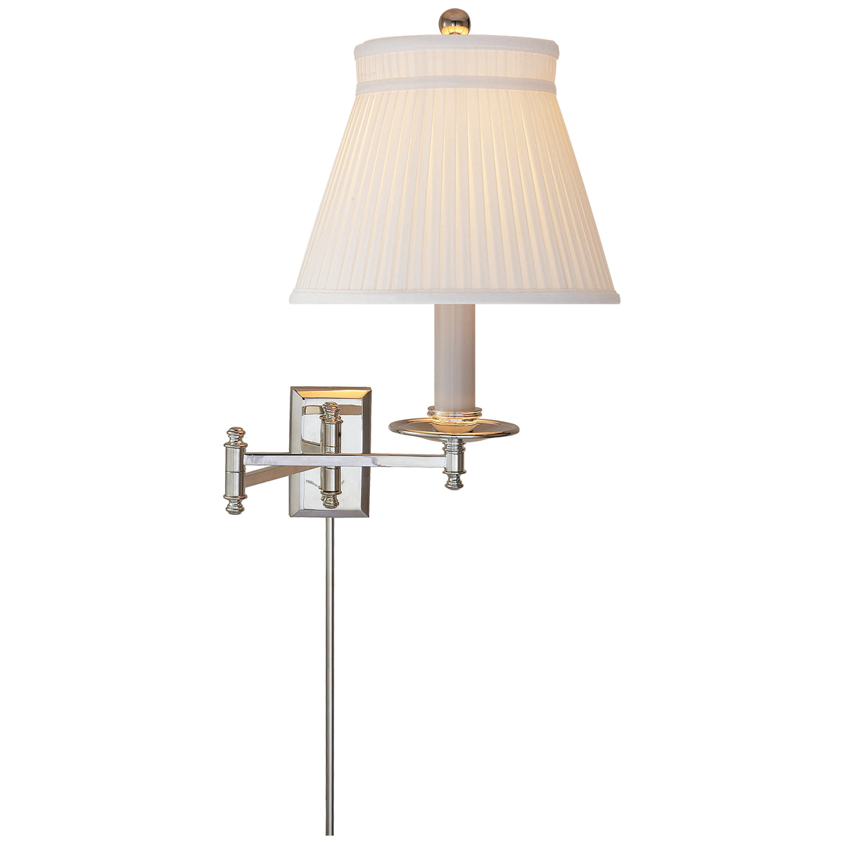 Dorchester Swing Arm One Light Swing Arm Wall Lamp — 15.00"