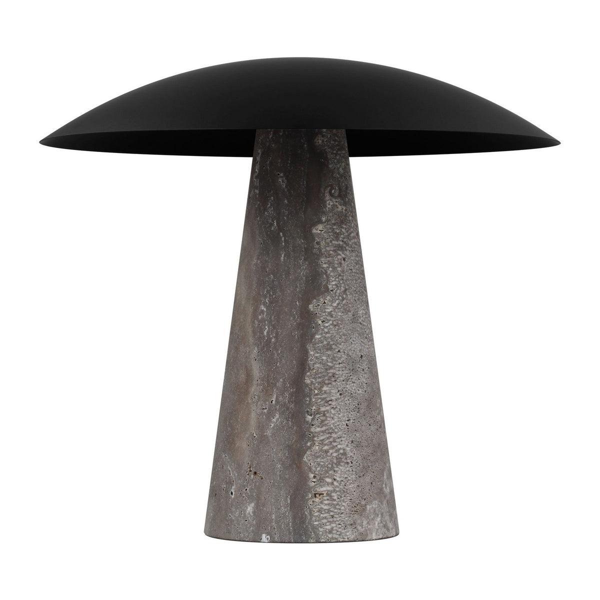 Aegis Medium Travertine Table Lamp