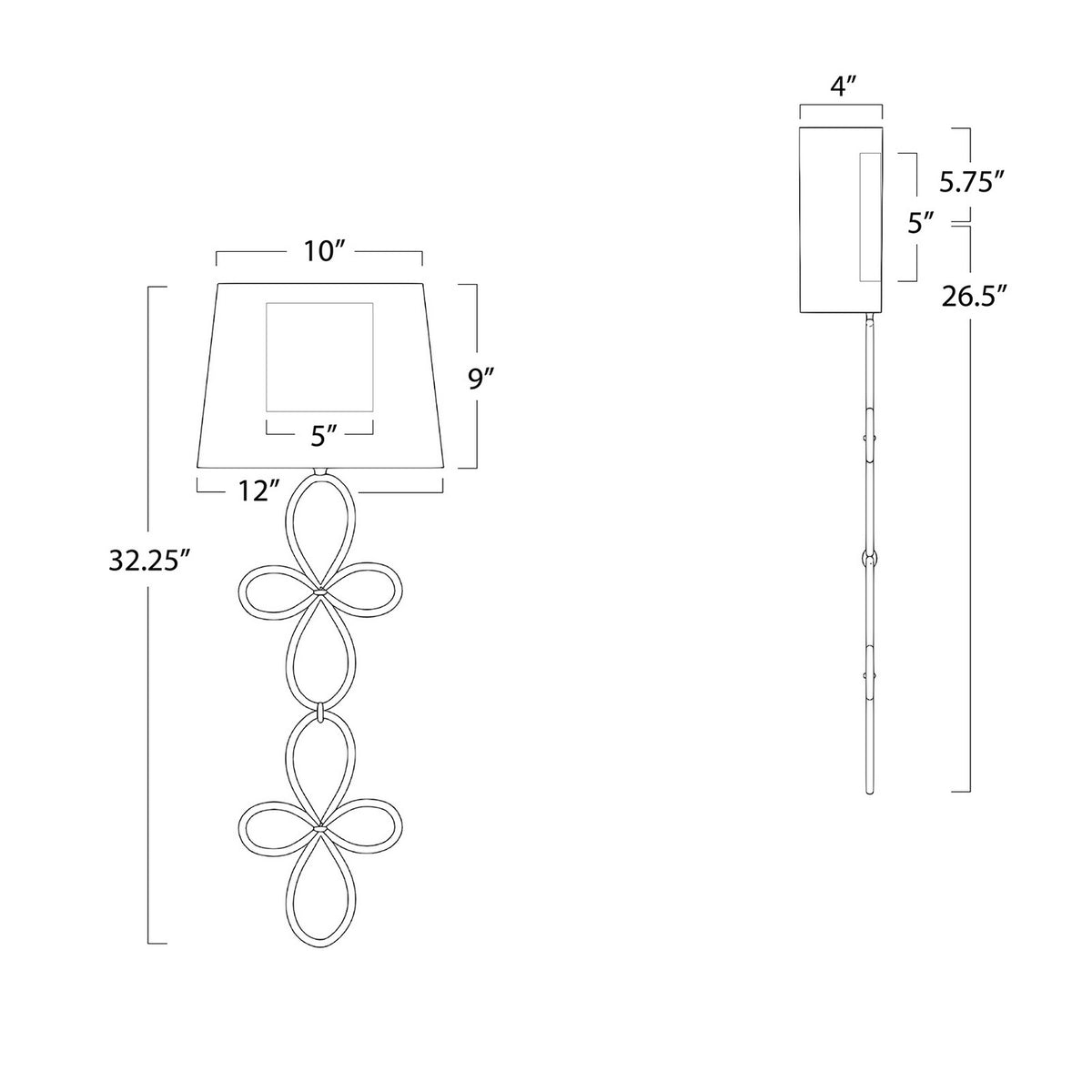Minuet One Light Wall Sconce