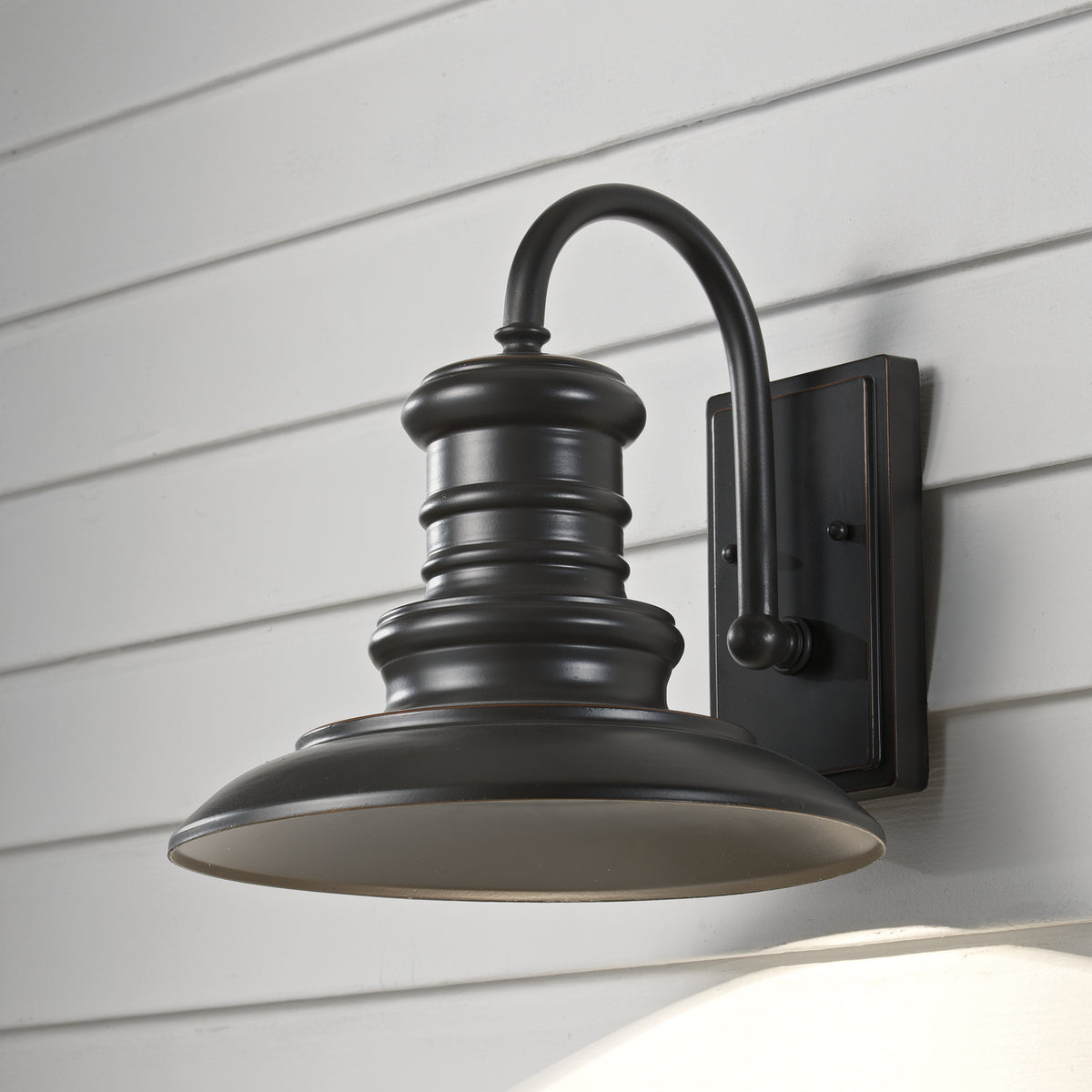 Redding Station One Light Outdoor Wall Lantern — 12.50"