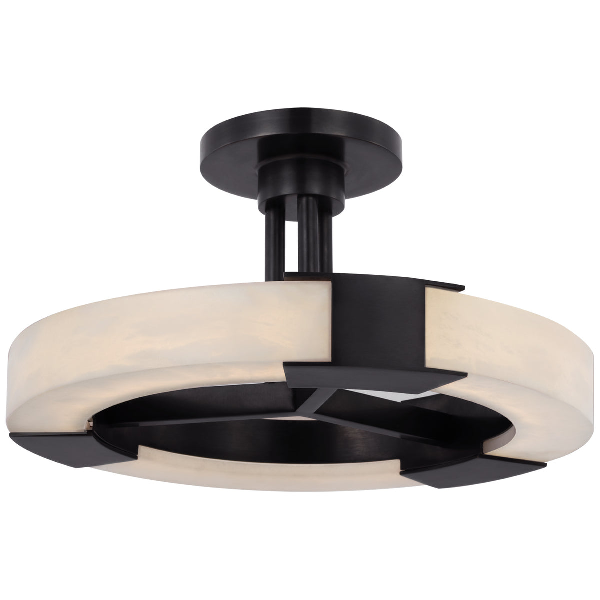 Covet Medium Ring Semi-Flush Mount