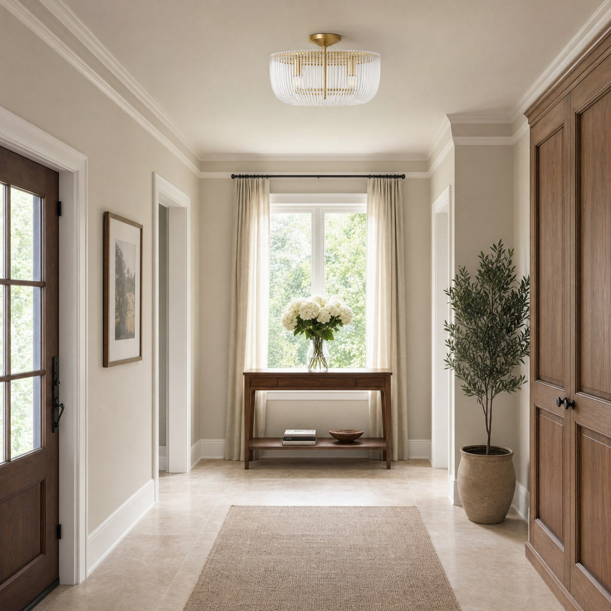 Pierce Medium Flush Mount
