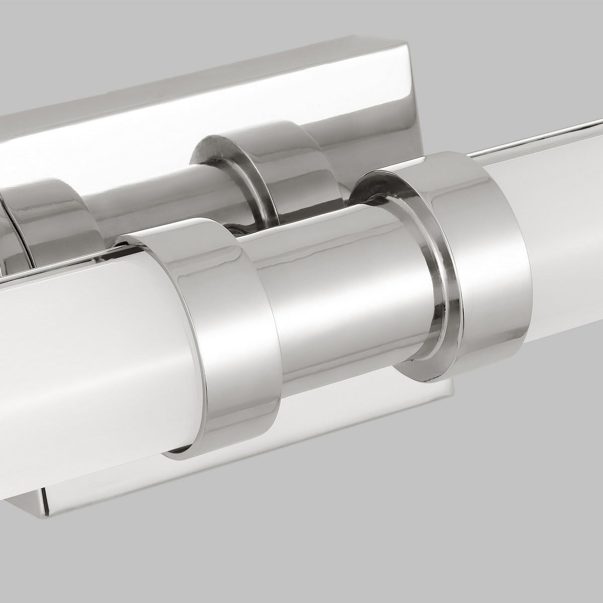 LED Bath Wall Sconce — W: 4.75" × H: 18.00" × D: 4.50"