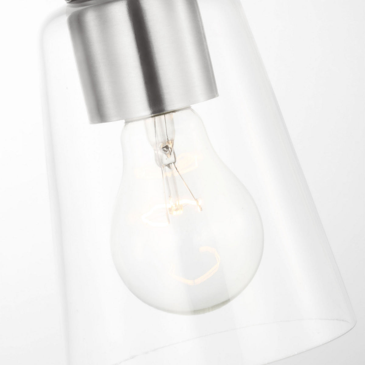 Miles One Light Pendant — Clear